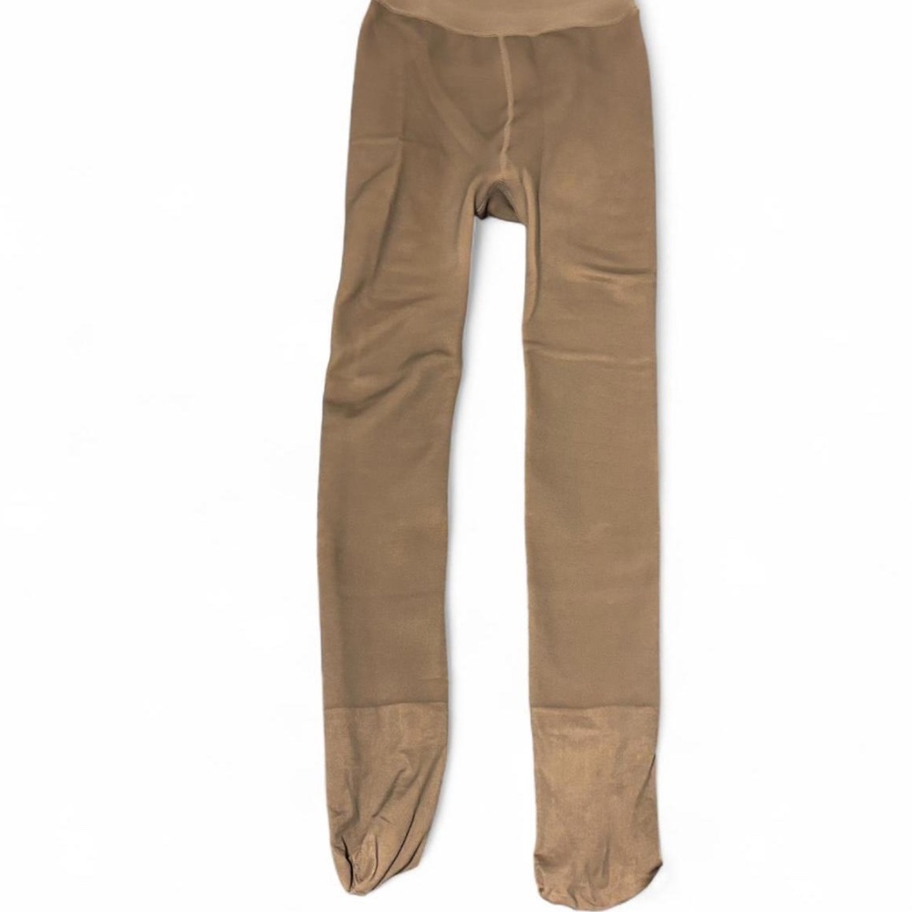 light brown fleece lined tights